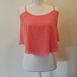 Tobi  light pink crop top